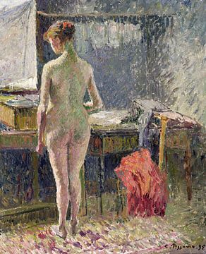 Camille Pissarro,Nu féminin vu de dos