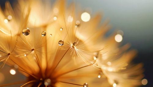 Paardenbloem in macro