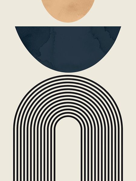 Circles and lines 15 by Vitor Costa