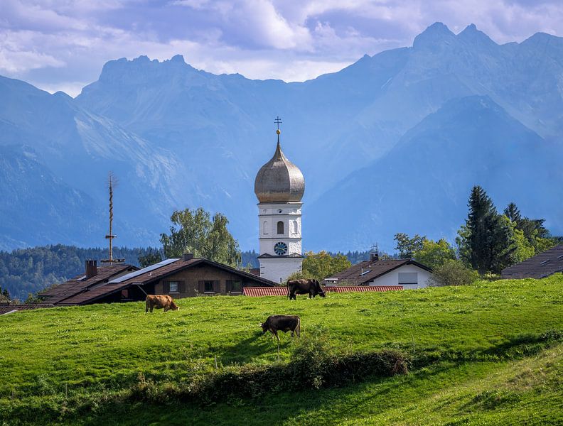 Church of Eckarts in Allgäu by ManfredFotos