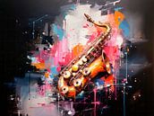 MUZIEK KUNST Saxofoon van Melanie Viola thumbnail