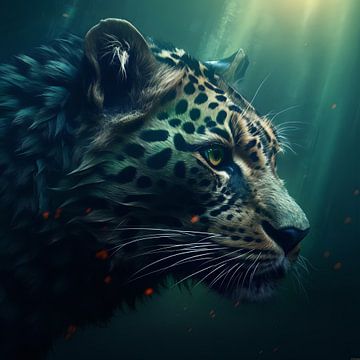 Underwater Big Cat von YArt