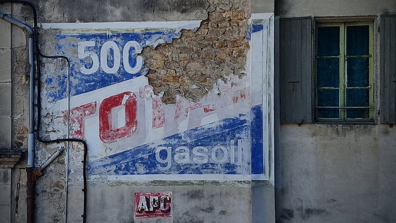 Ancienne publicité murale par Ton van Waard - Pro-Moois