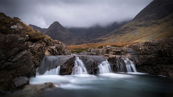 Die Fairy Pools auf der Insel Skye in Schottland