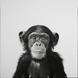 Chimpansee van Poster Art Shop