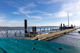 Peace and quiet at the sailing harbour by David Krause