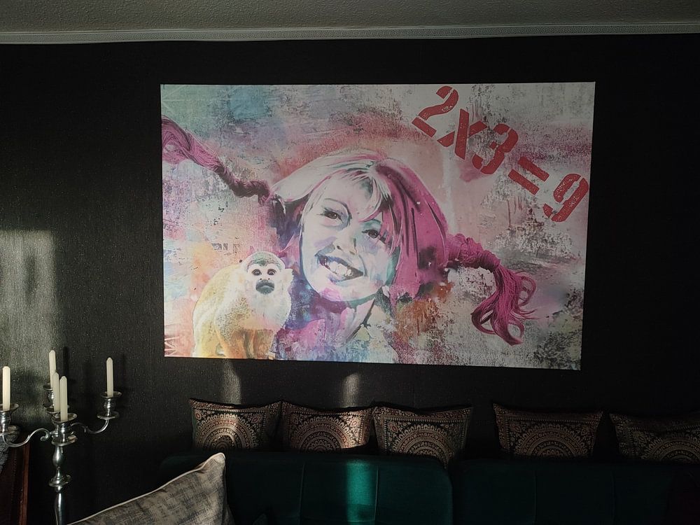 PIppi POP ART Graffiti Street Art Berlijn Liefde  van   