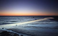 Zonsondergang op het strand van Sylt van Frank Herrmann thumbnail