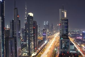 Dubai Skyline von Lars Korzelius