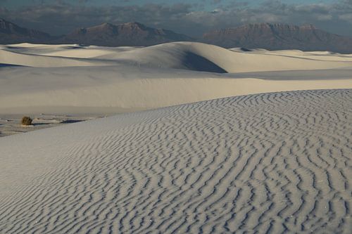 White Sands Dunes National Monument in New Mexico USA