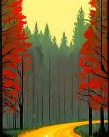 Herbst-Wald von Jonas Potthast