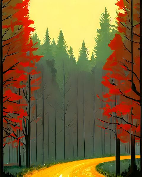 Herbst-Wald von Jonas Potthast