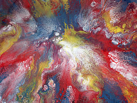 Fluid Art No. 28 by GreenART by Hubert Fenzl