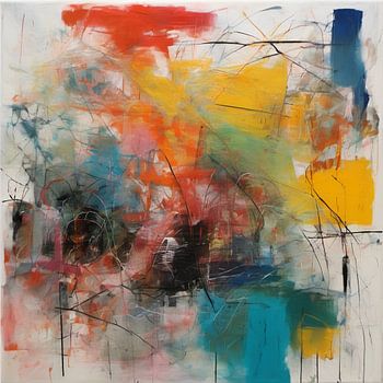 Expressionnisme abstrait - Peinture Impression 04