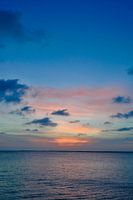 Zonsondergang in het paradijs