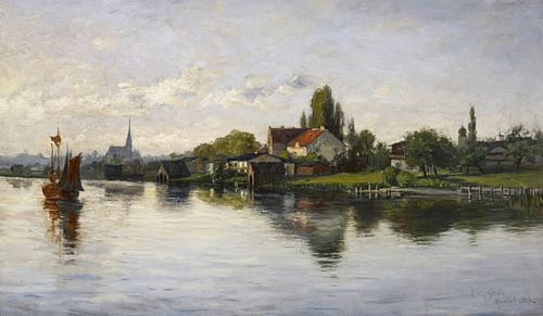 Dorp van Schliersee, Hooglanden, Theodore Clement Steele