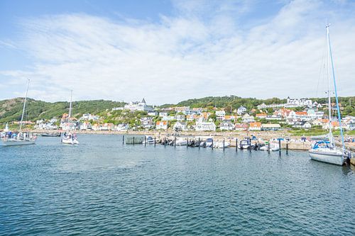 Harbor of Mölle – Sweden by Chantal Cornet