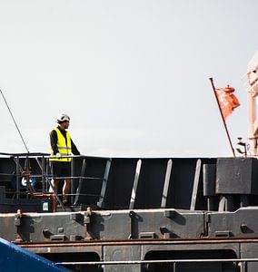 Hands on Deck beim Festmachen des Schiffes