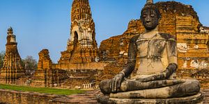 Buddhastatue im Wat mahathat