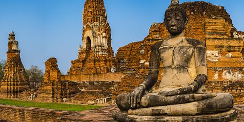 Boeddhabeeld in Wat mahathat