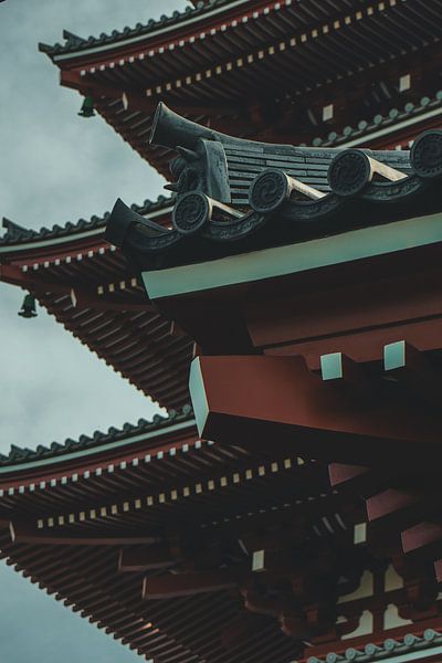 Asakusa Tempel in Tokyo von Endre Lommatzsch