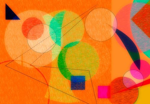Orange Abstract