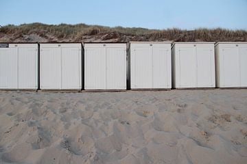 Hütten am Strand von Foto's van EL