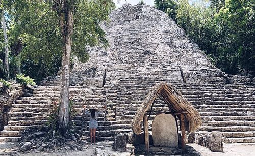 Girl at the Temple