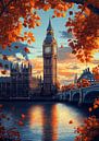Big Ben London von Lae Miniaturansicht