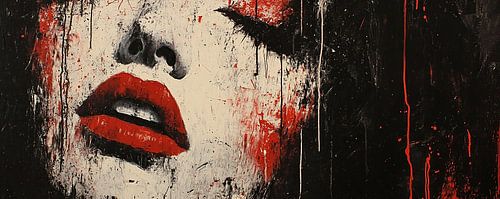 Rote Lippen