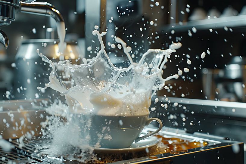 art with coffee by Egon Zitter