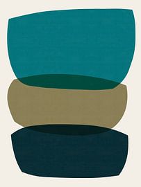 Abstracte vormen 2 van Vitor Costa