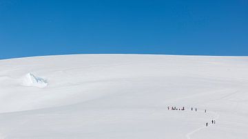 Berglandschap op Antarctica; van Hillebrand Breuker