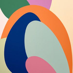 Bunte moderne Formen