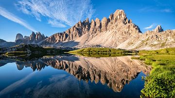 Dolomieten panorama Zuid-Tirol van Achim Thomae Photography
