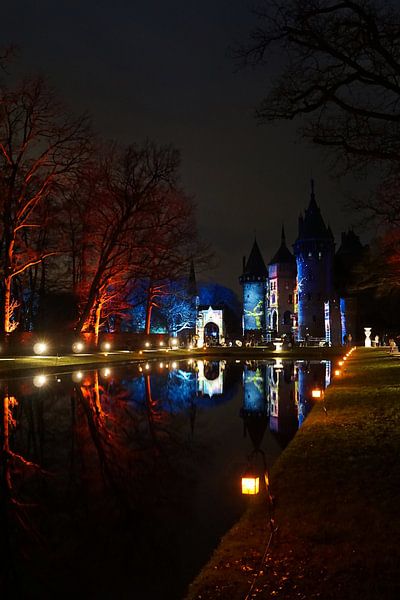 Castle de Haar during Luminous Nights by Jos van den Berg