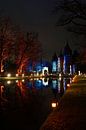 Castle de Haar during Luminous Nights by Jos van den Berg thumbnail