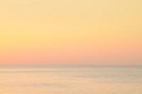 Golden morning by the sea
