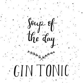 Soep van de dag - Gin Tonic van Ms Sanderz