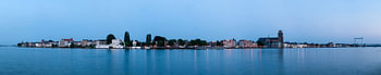 A serene skyline of the city of Dordrecht