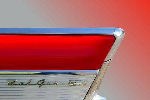Heckflosse des Chevrolet Bel Air - Ikone des amerikanischen Automobildesigns