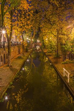 Nieuwegracht in Utrecht am Abend, Herbst 2016 - 1 von Tux Photography