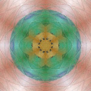 Abstrakte Blume Mandala
