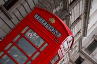 Telephonebox Londen van Babette van Gameren thumbnail