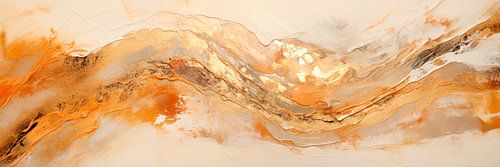 ABSTRAKTE KUNST Zachte kleurensymfonie