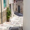 Dorpje op het Griekse eiland Naxos, in Griekenland. van Eyesmile Photography