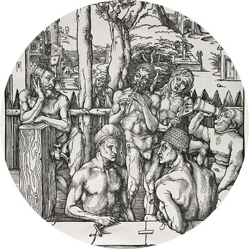 Het mannenbadhuis, Albrecht Dürer van De Canon