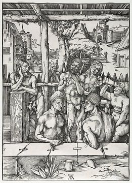 Les bains des hommes, Albrecht Dürer