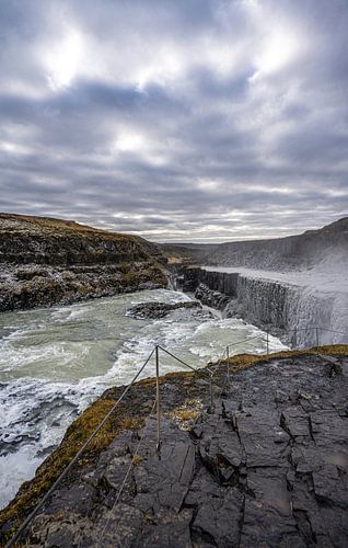 Gullfoss waterval in IJsland