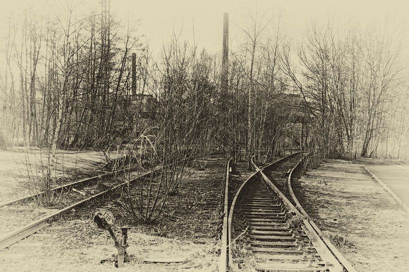 Alte Gleise 1 von Jürgen Hüsmert